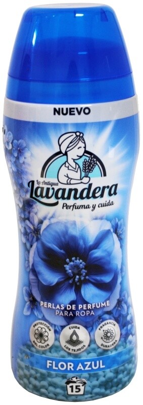 Lavandera Flor Azul Perlas de Perfume Para Ropa 210 Ml
