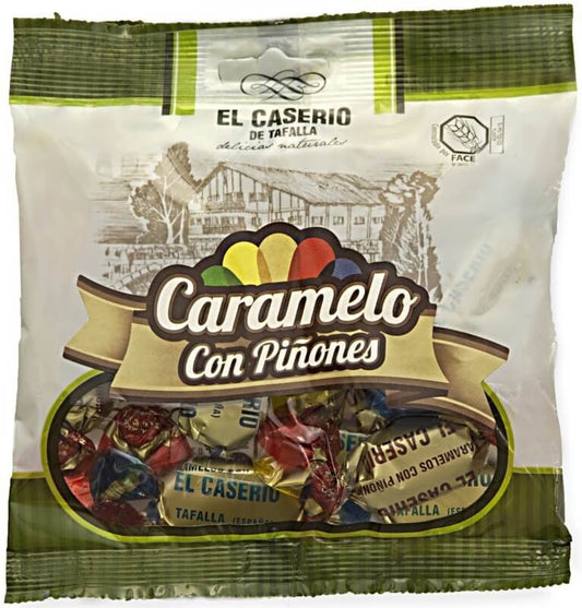 El Caserio de Tafalla Caramelo con Piñones 85G