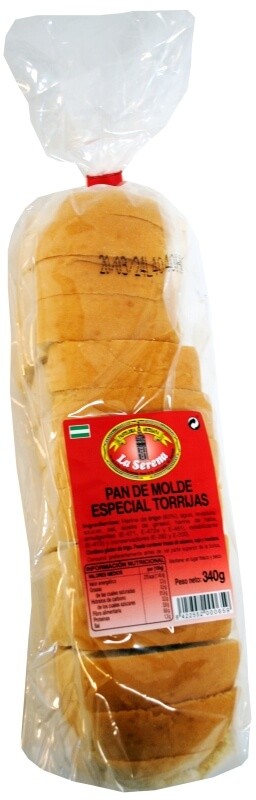 Serena Pan de Molde Especial Torrijas 500G