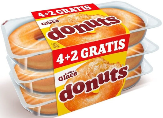 Donuts Glace 4+2 Unidades