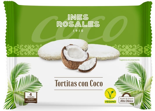 Ines Rosales Tortita Coco 4 Unidades 120G