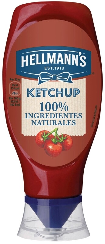 Hellmann's Ketchup 100% Ingredientes Naturales 468G