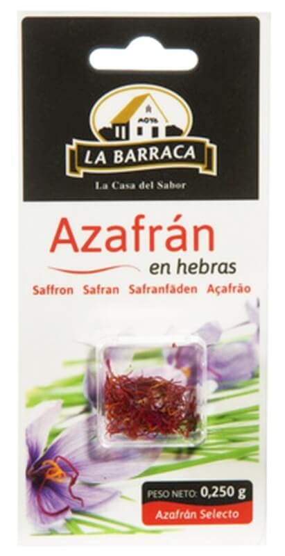 La Barraca Azafrán en Hebras Blister 12 Unidades