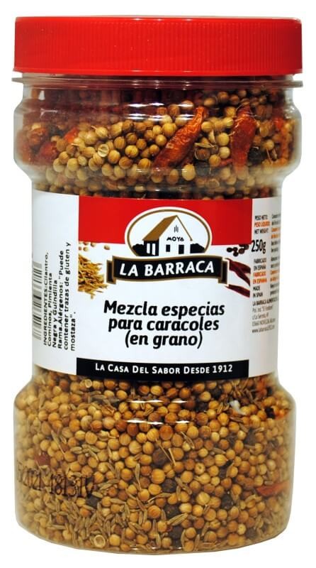 La Barraca Mezcla Especiais para Caracoles en Grano 250G