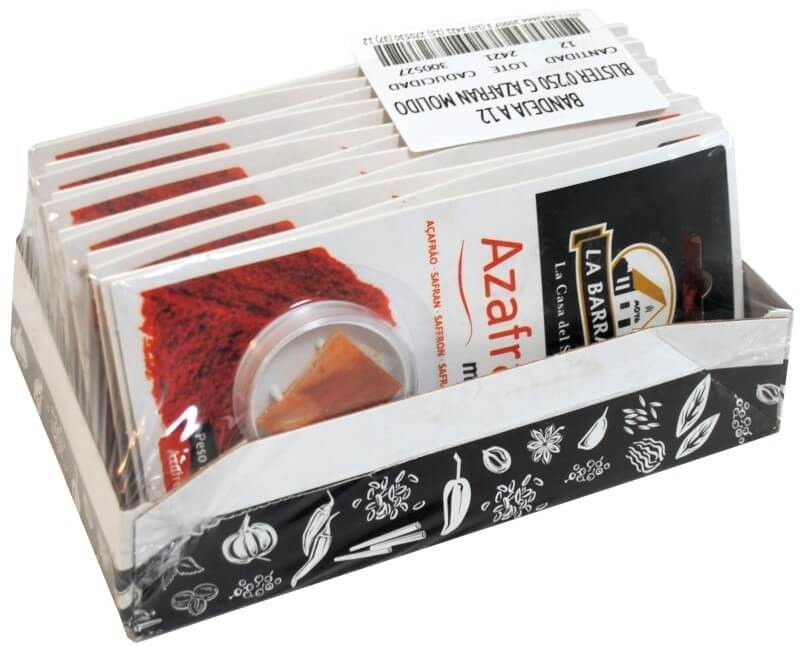 La Barraca Azafran Molido Blister 12 Unidades