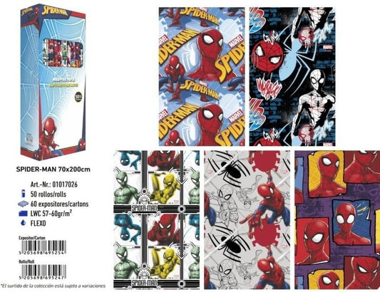 Basika Papel Regal Spiderman 2 x 0,70