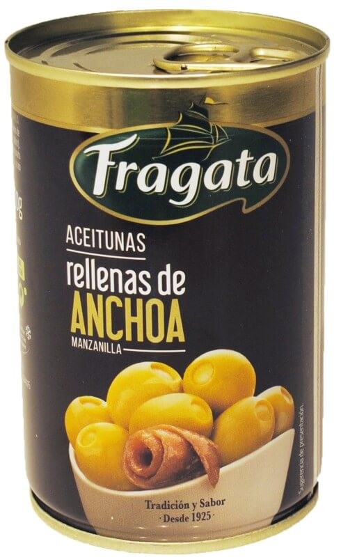Fragata Aceitunas Rellenas de Anchoa 300 G