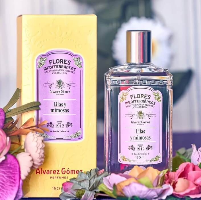 Alvarez Gómez Lilas y Mimosas Eau de Toilette 150 ml – Elegancia Floral con Inspiración Mediterránea