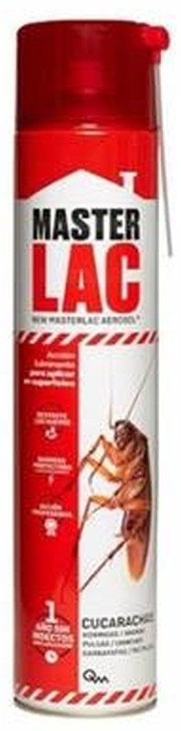 Masterlac Insecticida Cucarachas 600 ml – Eliminación Rápida y Duradera de Insectos Rastreros