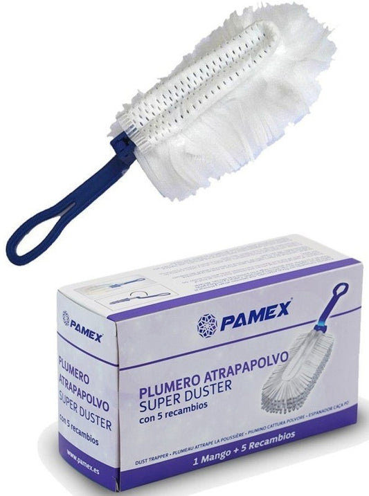 Pamex Plumero Atrapapolvo Super Duster 5 Recambios