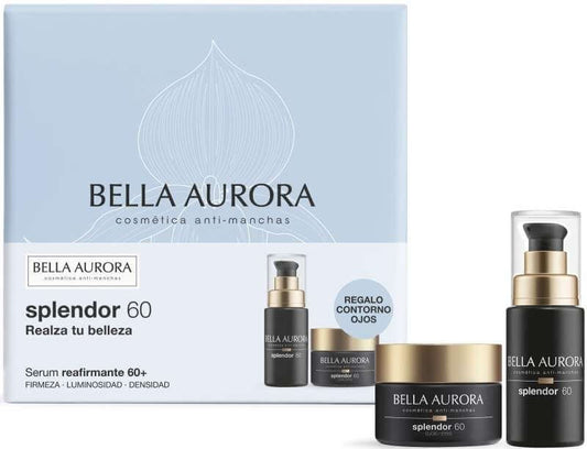 Bella Aurora Splendor 60 Estuche Antimanchas Serum + Contorno – Reafirma, Ilumina y Rejuvenece tu Piel Madura
