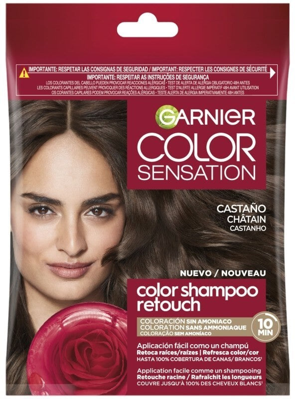 Garnier Color Sensation Castaño Color Champú Retouch 4.0