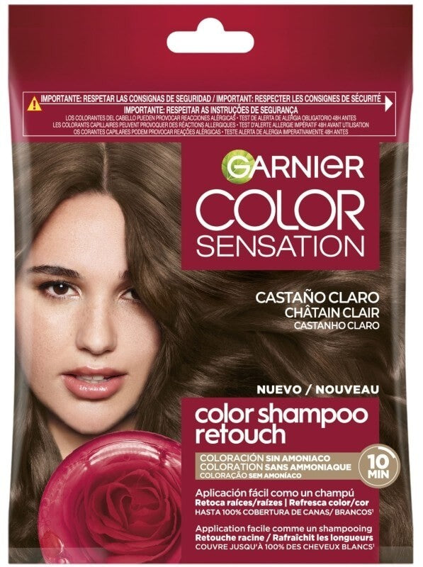 Garnier Color Sensation Tinte Champú Castaño Claro