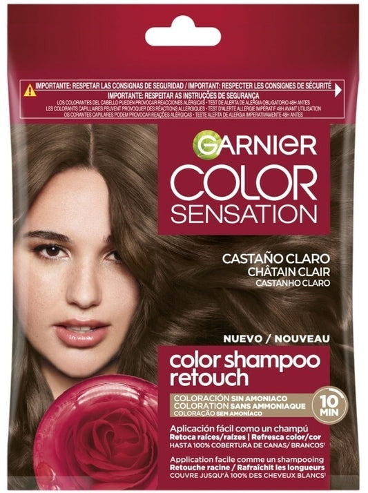 Garnier Color Sensation Tinte Champú Castaño Claro