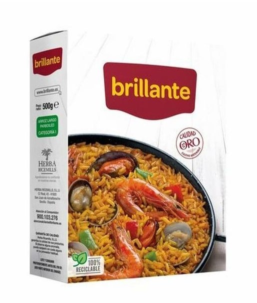 Brillante Arroz Largo Parboiled Calidad Oro 500G