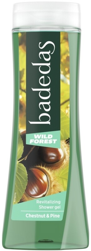 Badedas Shower Gel Revitalizing Wild Forest Chestnut y Pine 600 Ml