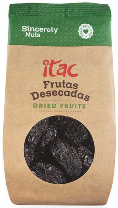 Itac Ciruelas c Hueso Frutas Desecadas 250 G