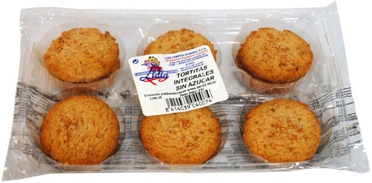 Lidia Tortitas Integrales sin Azucar 240G