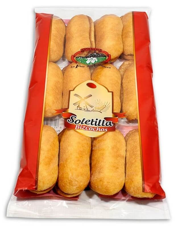 La Dulcera Bizcocho Soletilla 230 G