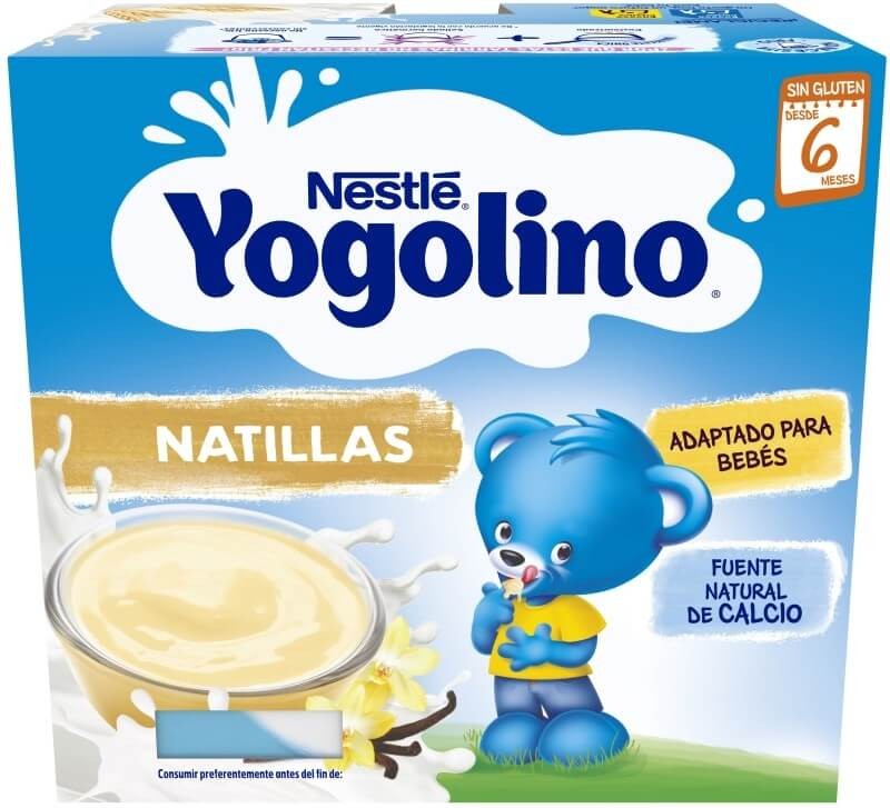 Nestlé Yogolino Natillas Pack 4
