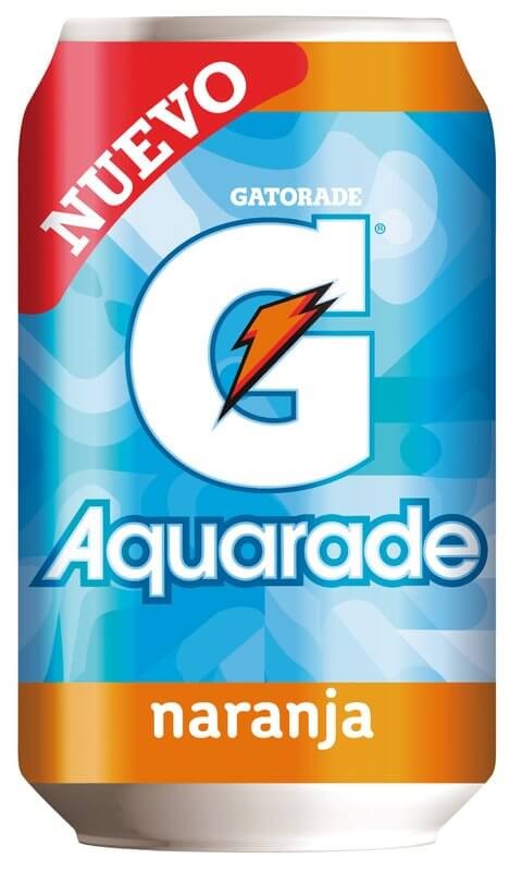 Aquarade Gatorade Naranja Pack 24 x 330 Ml