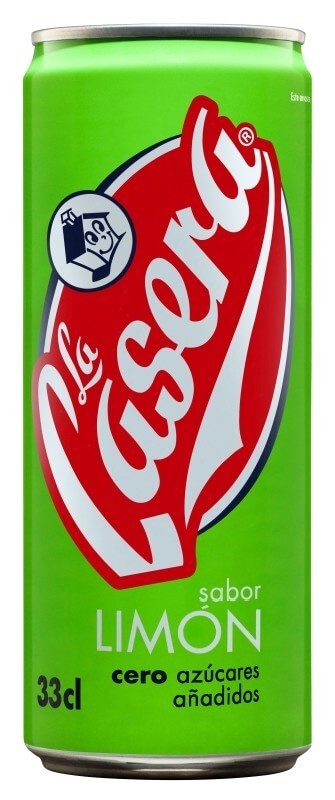 La Casera Limón Cero Azúcares Pack 24 x 330 Ml