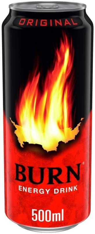 Burn Energy Drink Original Pack 12 x 500 Ml