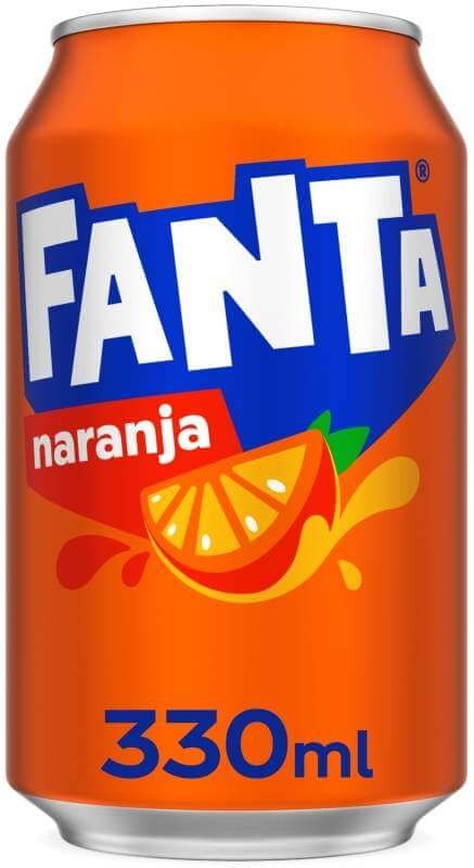 Fanta Naranja Lata Pack 24 x 330 Ml