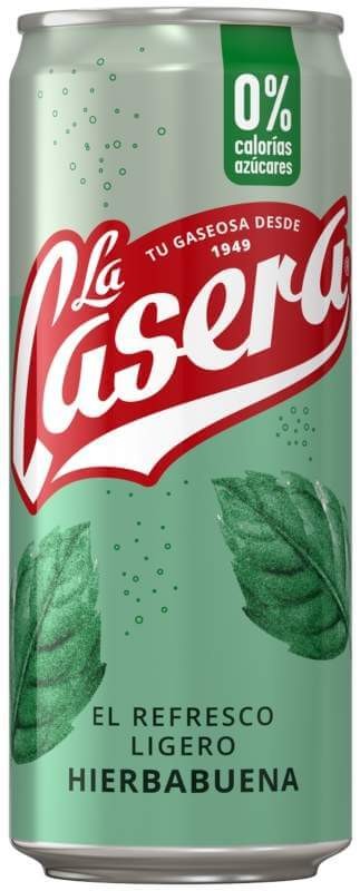 La Casera Hierbabuena Lata Pack 24 x 330 Ml