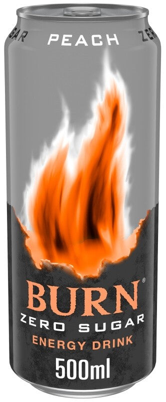 Burn Zero Sugar Energy Drink Pack 12 x 500 Ml