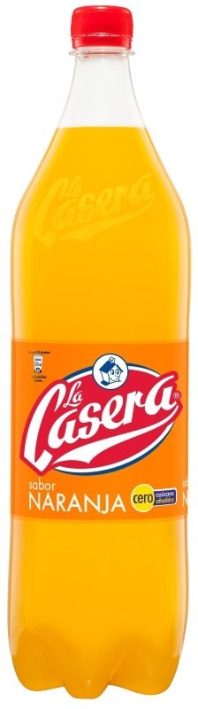 La Casera Naranja Pack 6 x 1,5 L