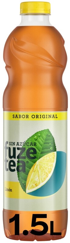 Fuze Tea Limon Sin Azúcar Pack 6 x 1,5 L