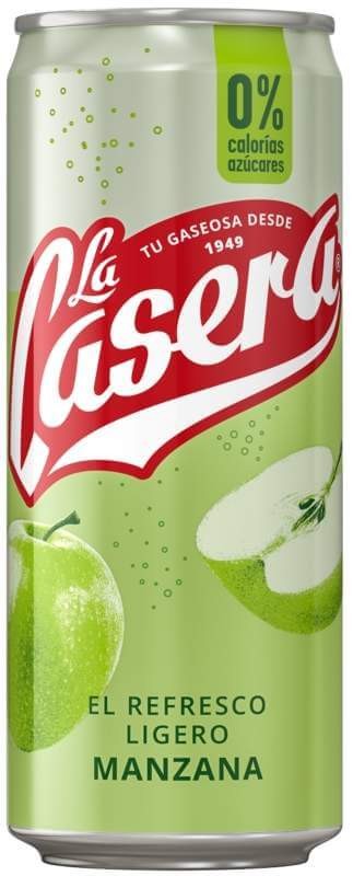 La Casera Manzana 0 Calorías Pack 6 x 330 Ml