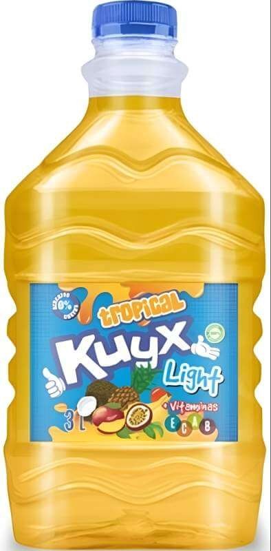 Kuyx Light Tropical Vitaminas Pack 4 x 3 L