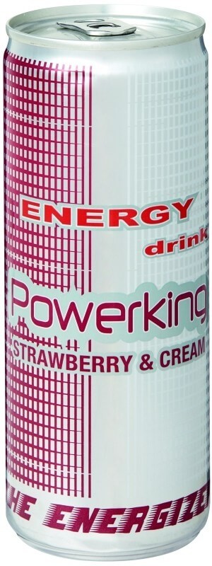 Powerking Strawberry & Cream Pack 24 x 250 Ml