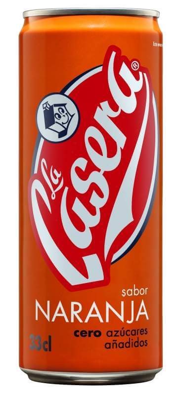 La Casera Naranja Pack 24 x 330 Ml
