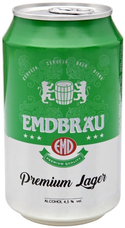Emdbrau Cerveza Premium Lager Pack 12 x 330 Ml