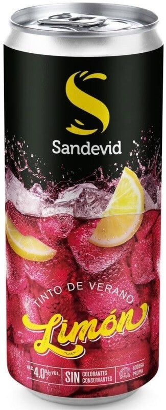 Sandevid Tinto de Verano Limón Pack 24 x 330 Ml