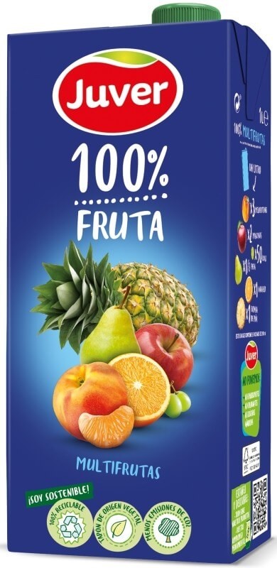 Juver Zumo Fruta Pack 12 x 1 L
