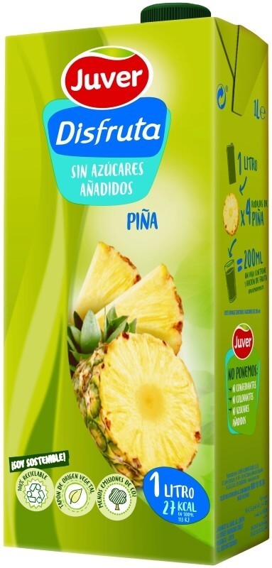 Juver Disfruta Piña Pack 12 x 1 L