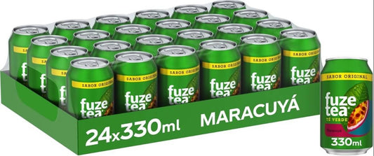 Fuze Tea Té Verde Maracuyá Pack 24 x 330 ml