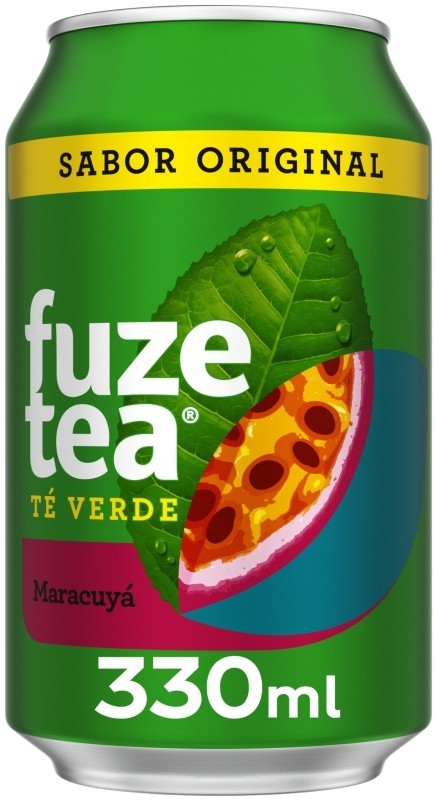 Fuze Tea Té Verde Maracuyá Refresco de Té 330 ml
