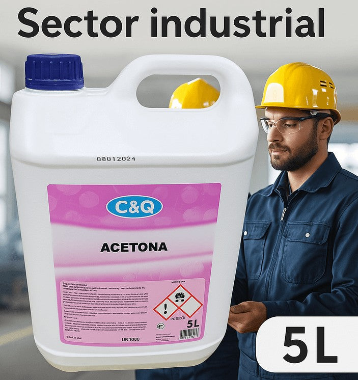 C&Q Acetona Pura Profesional 5L
