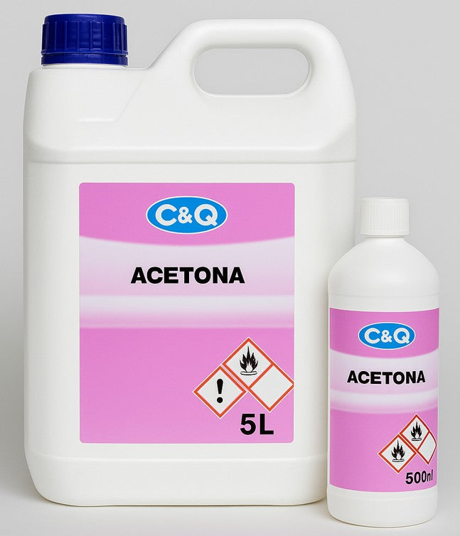 C&Q Acetona Pura Profesional 5L