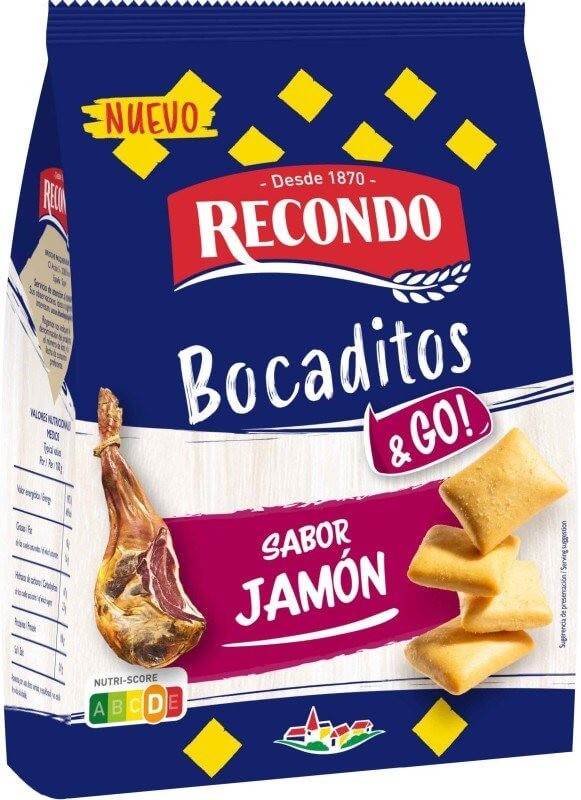 Recondo Bocaditos Sabor Jamón 90 G