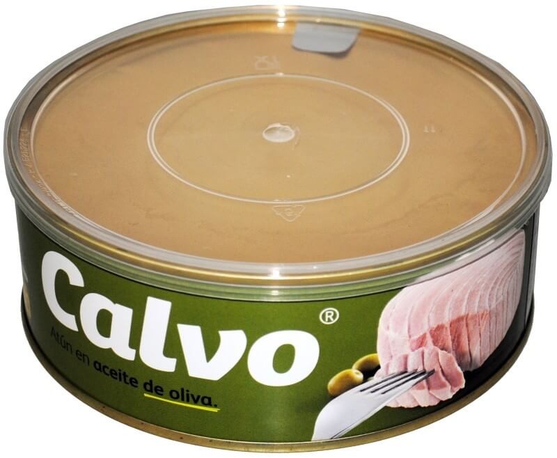 Calvo Atún en Aceite de Oliva RO-750 – Conserva Gourmet de Gran Formato para Cocina Profesional
