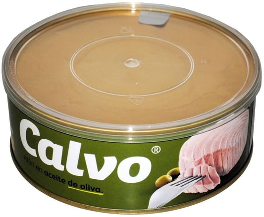 Calvo Atún en Aceite de Oliva RO-750 – Conserva Gourmet de Gran Formato para Cocina Profesional