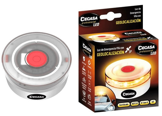 Cegasa Luz de Emergencia V16 con Geolocalización
