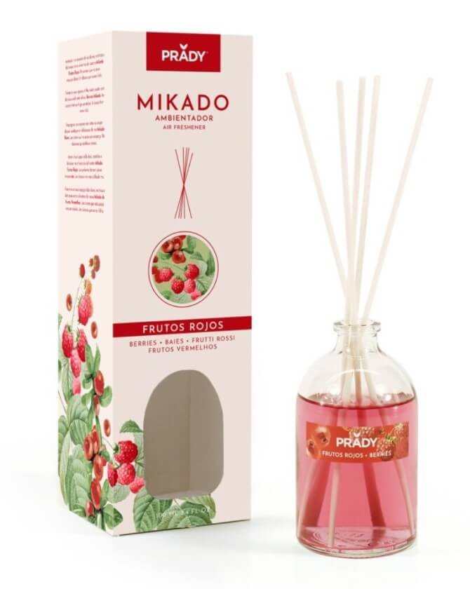 Prady Mikado Ambientador Frutos Rojos 100 ml