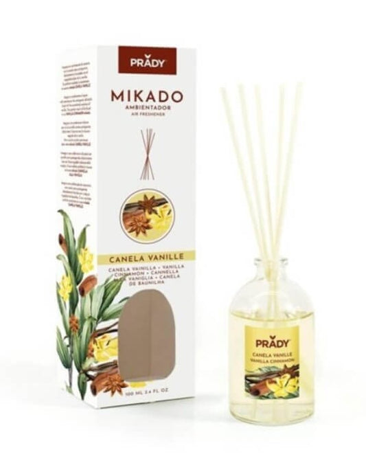 Prady Mikado Ambientador Canela Vanille 100 ml